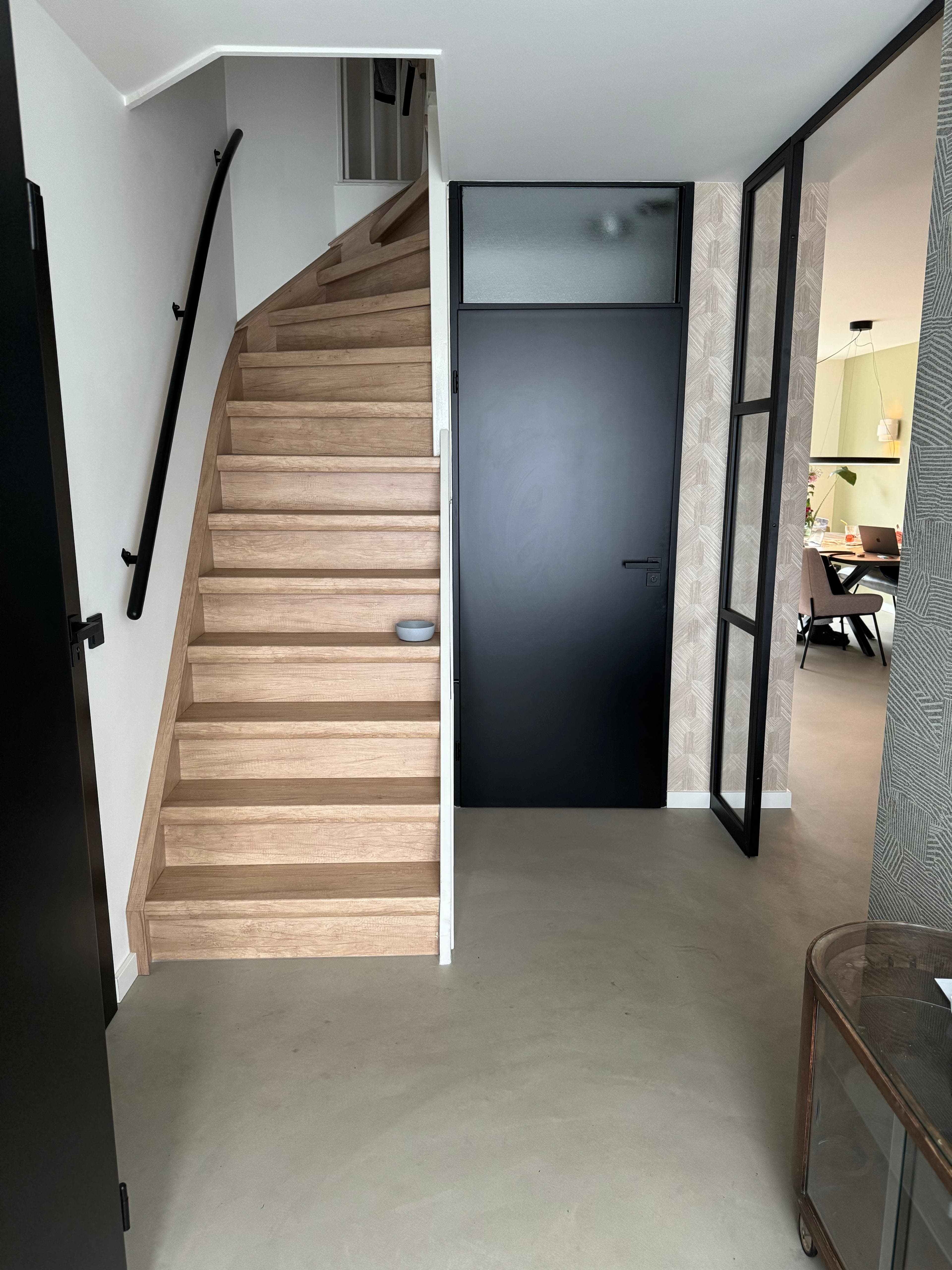 Familiehuis — Visgraat eiken gerookt, Zeist